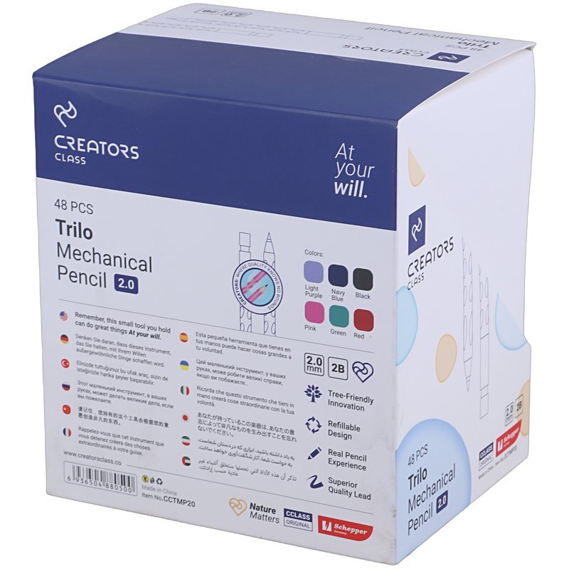 مداد نوکی کریتورز کلاس 2.0 میلی متر Trilo CCTMP20