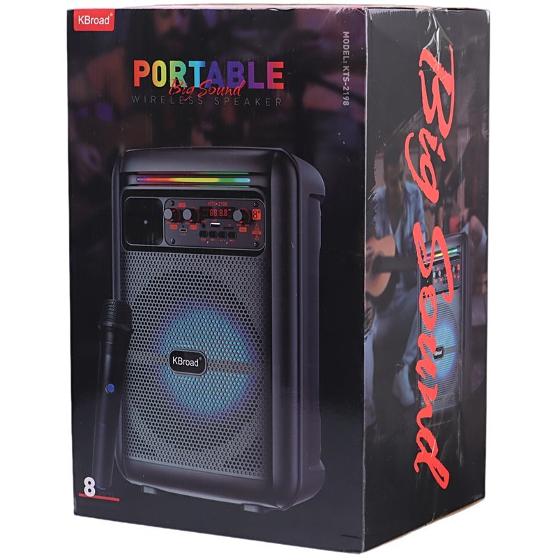 اسپیکر بلوتوثی کی برود KTS-2198 + میکروفون