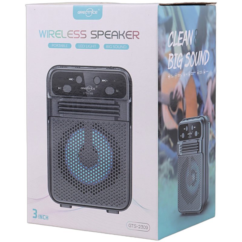 اسپیکر بلوتوثی گریت نایس GTS-2309