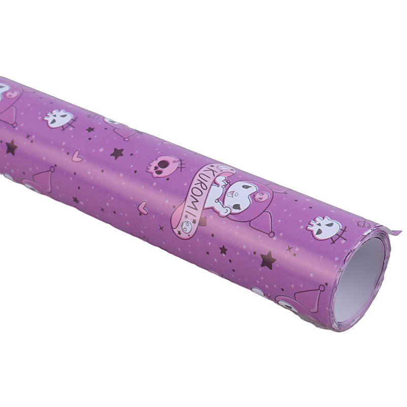 کاغذ کادو طرح دار کرومی بسته 4 عددی