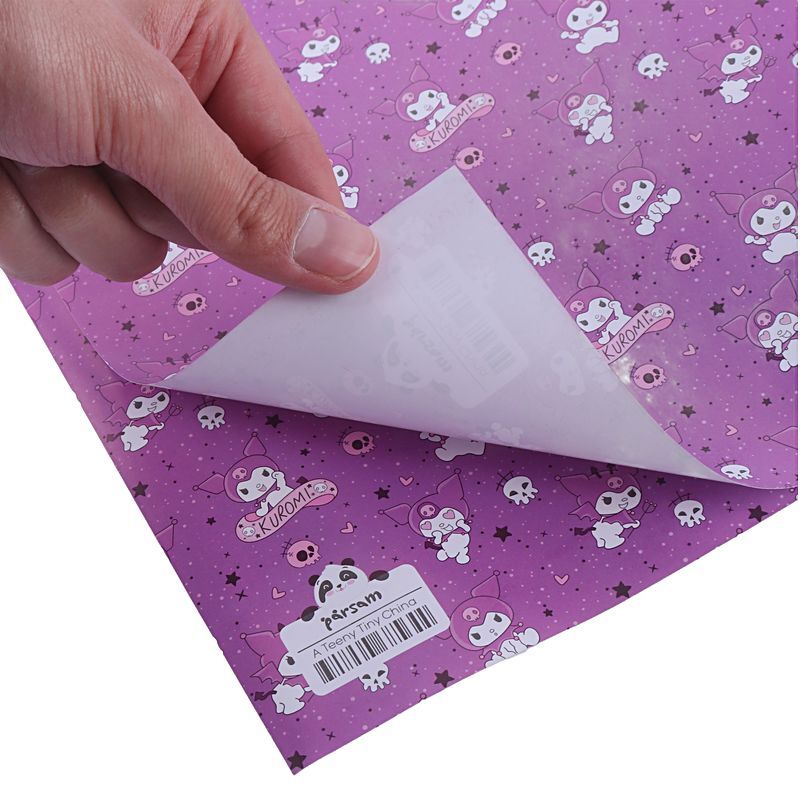 کاغذ کادو طرح دار کرومی بسته 4 عددی