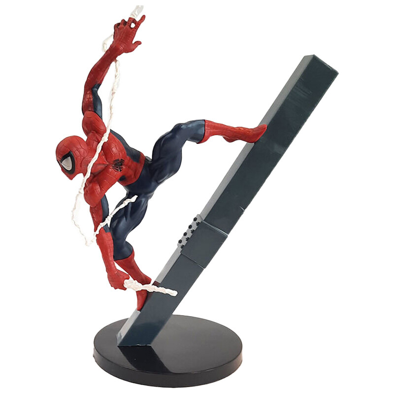 اکشن فیگور طرح اسپایدرمن روی تیرآهن کد 8444