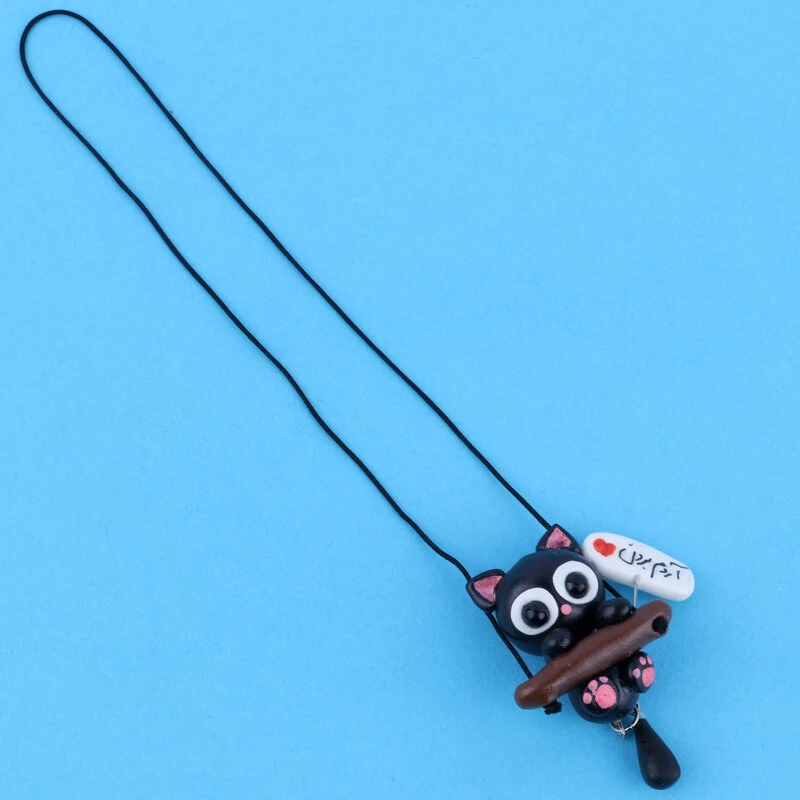 آویز ماشین طرح گربه سیاه