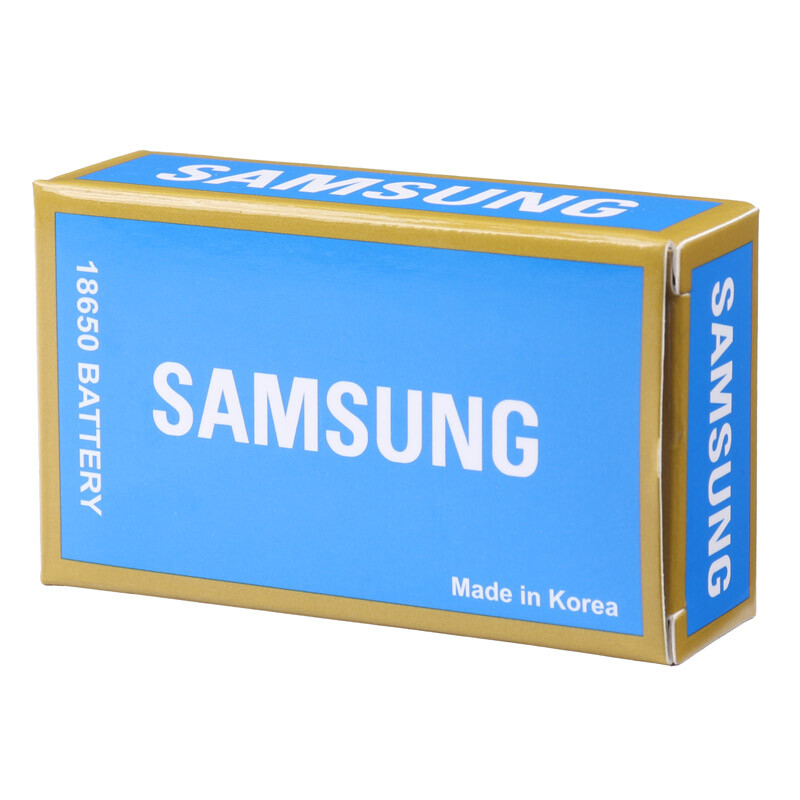 باتری لیتیومی شارژی Samsung 18650 3000mAh بسته 2 عددی کد 1