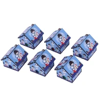 تراش چوبی مخزن دار طرح فضانورد پارسام بسته 6 عددی