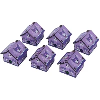 تراش چوبی مخزن دار طرح کرومی پارسام بسته 6 عددی