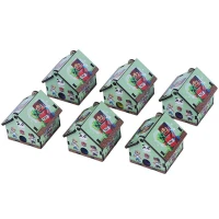 تراش چوبی مخزن دار طرح ماینکرافت پارسام بسته 6 عددی