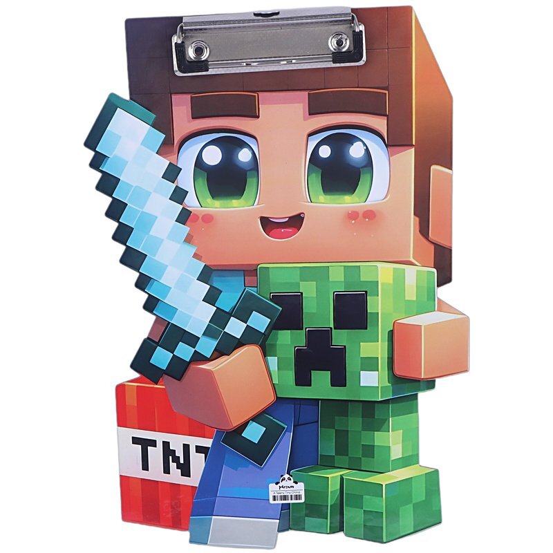 تخته شاسی A4 پارسام طرح ماینکرافت کد 1010101