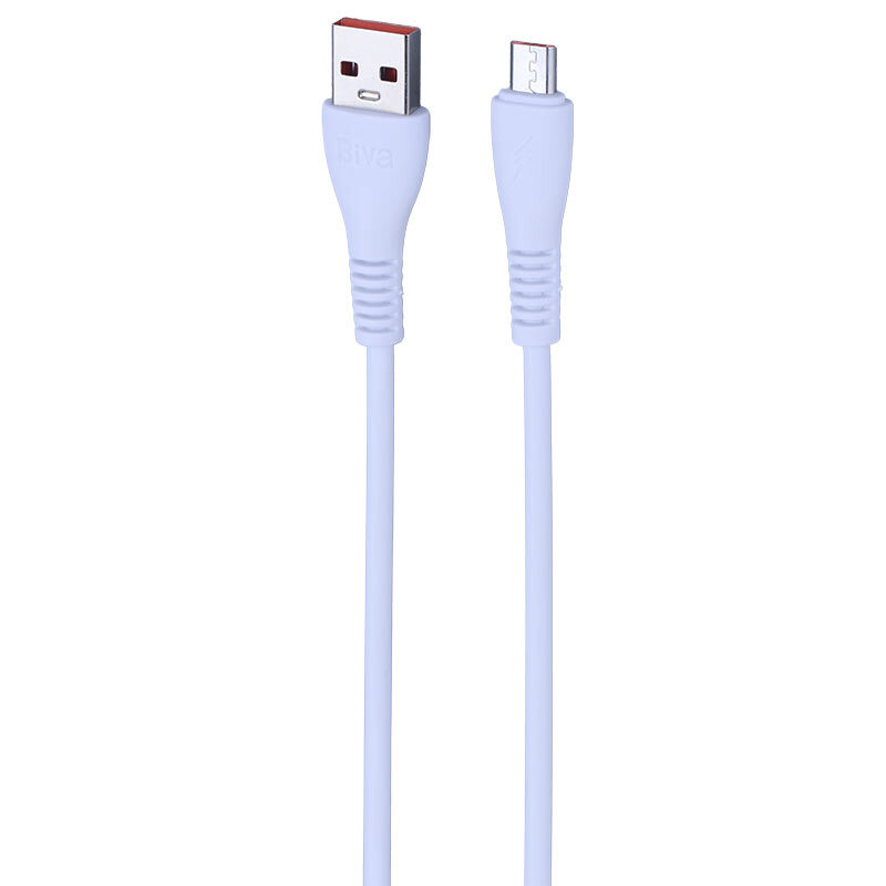 کابل میکرو یو اس بی فست شارژ 2.4 آمپر بیوا C-07V طول 1 متر