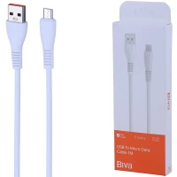 کابل میکرو یو اس بی فست شارژ 2.4 آمپر بیوا C-07V طول 1 متر