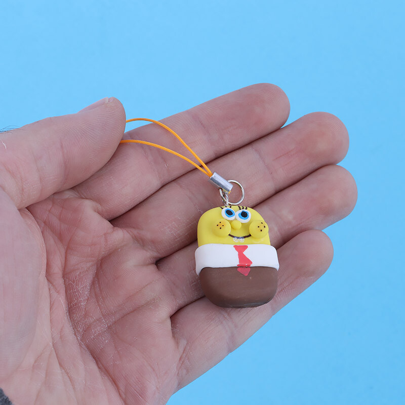 آویز فلش و موبایل باب اسفنجی خمیری