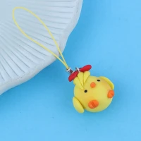 آویز فلش و موبایل طرح جوجه گرد