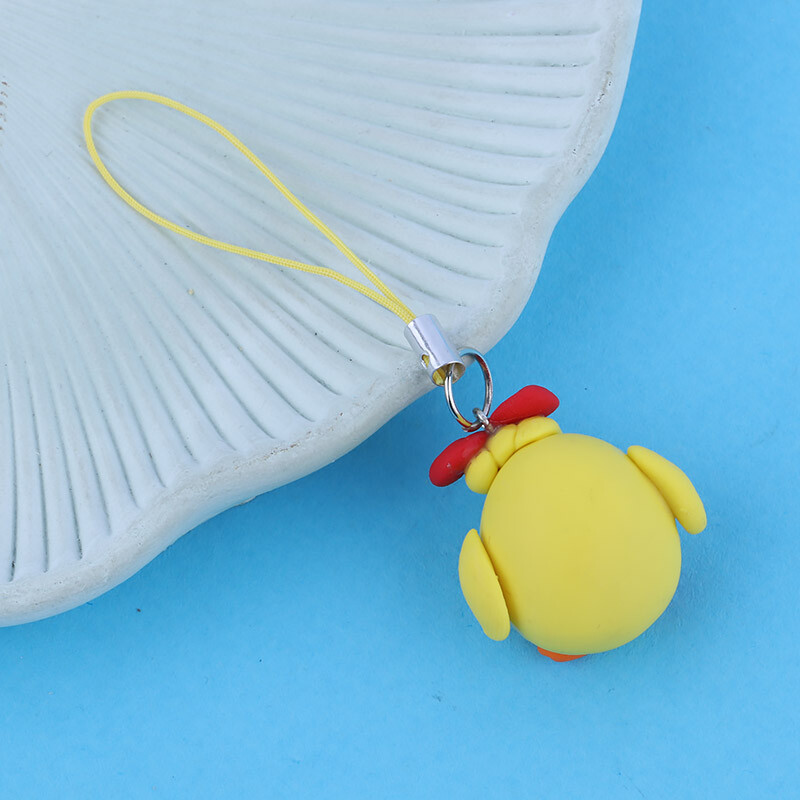 آویز فلش و موبایل طرح جوجه گرد