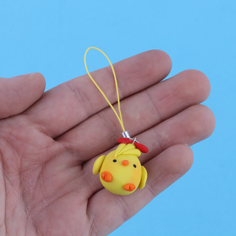 آویز فلش و موبایل طرح جوجه گرد