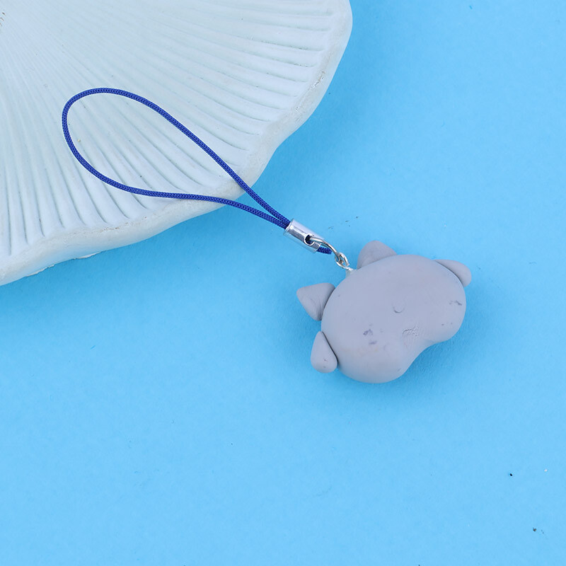 آویز فلش و موبایل فیس گربه خمیری