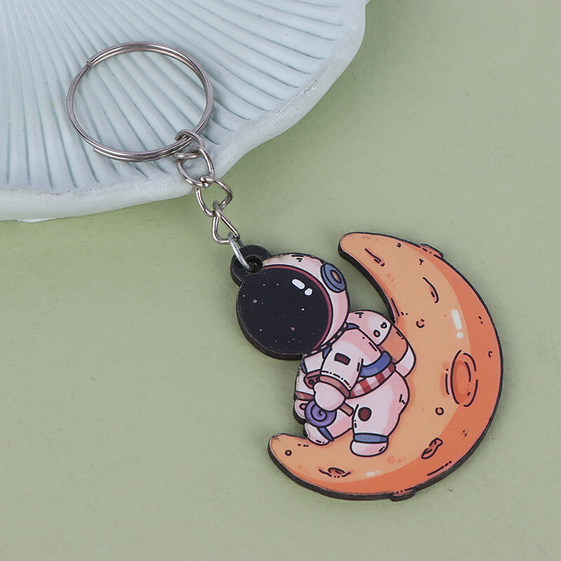 جاکلیدی چوبی طرح فضانورد