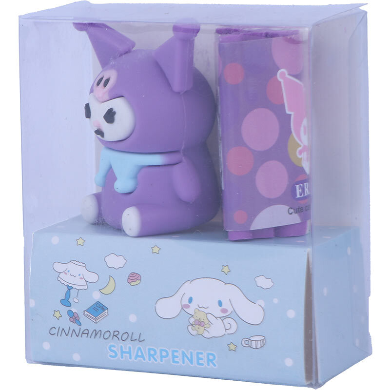 پاک کن و تراش سیلیکونی طرح کرومی KD-120