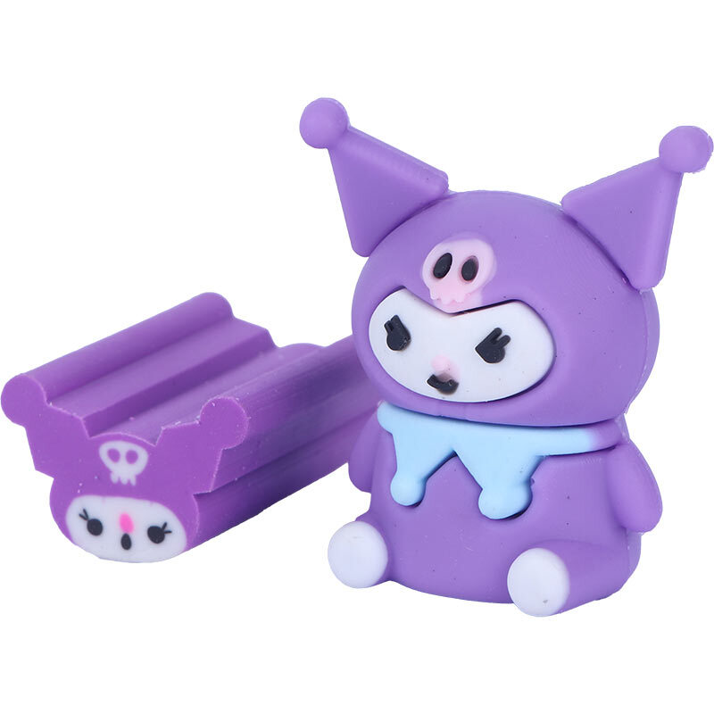 پاک کن و تراش سیلیکونی طرح کرومی KD-120