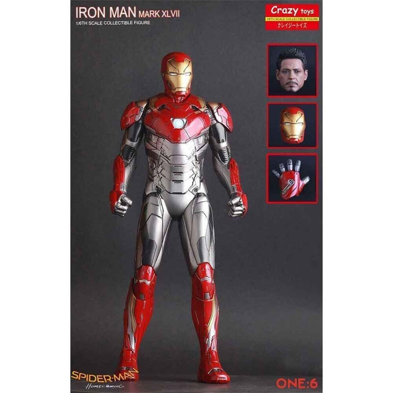 اکشن فیگور Crazy Toys طرح Iron Man کد 2