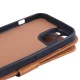 کیف چرمی مگنتی آیفون iPhone 15 محافظ لنزدار