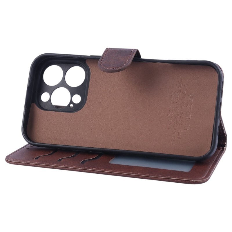 کیف چرمی مگنتی آیفون iPhone 16 Pro محافظ لنزدار