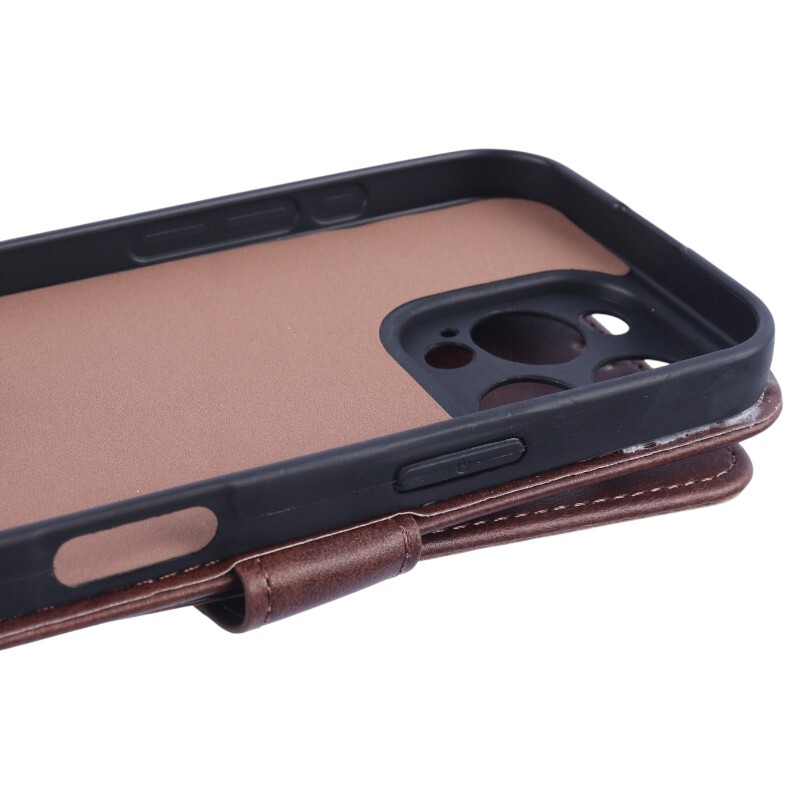 کیف چرمی مگنتی آیفون iPhone 16 Pro محافظ لنزدار