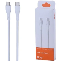 کابل دو سر تایپ سی فست شارژ 15 وات بیوا C-026CC طول 1 متر