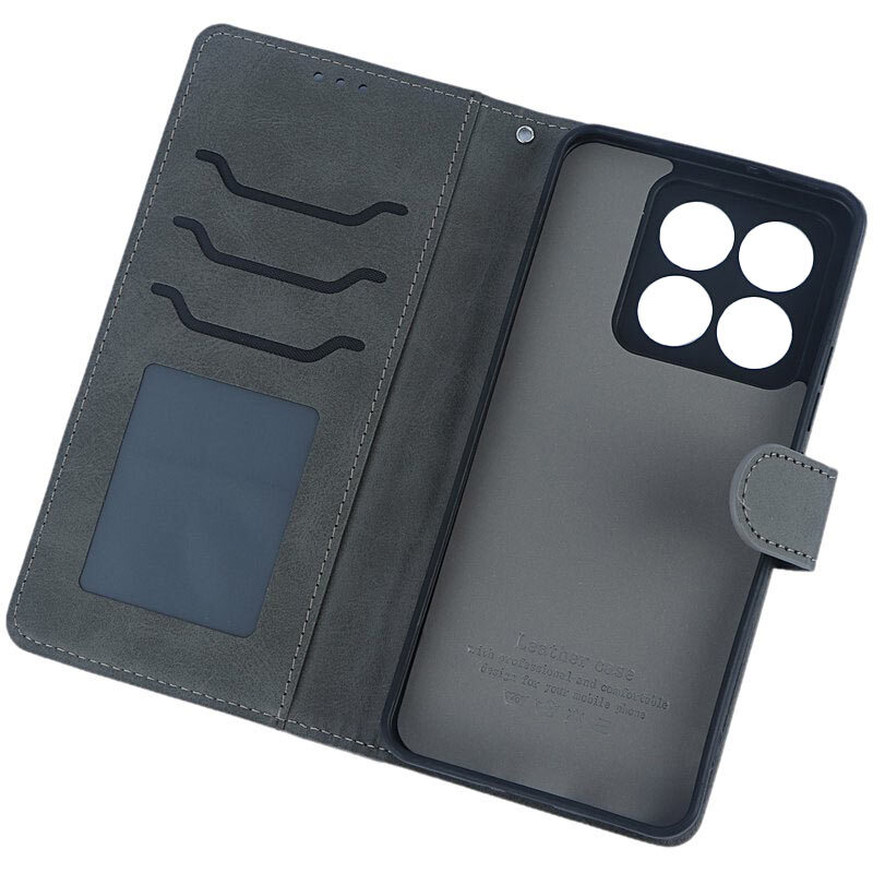 کیف چرمی مگنتی شیائومی 14T محافظ لنزدار