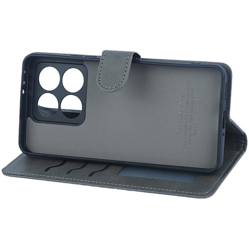 کیف چرمی مگنتی شیائومی 14T محافظ لنزدار