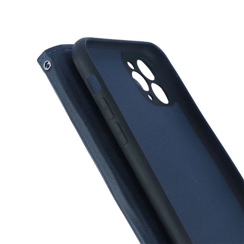 کیف چرمی مگنتی آیفون iPhone 11 Pro Max محافظ لنزدار