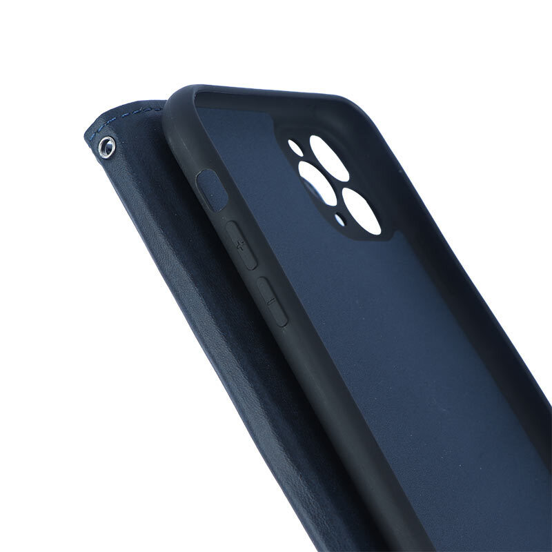 کیف چرمی مگنتی آیفون iPhone 11 Pro Max محافظ لنزدار