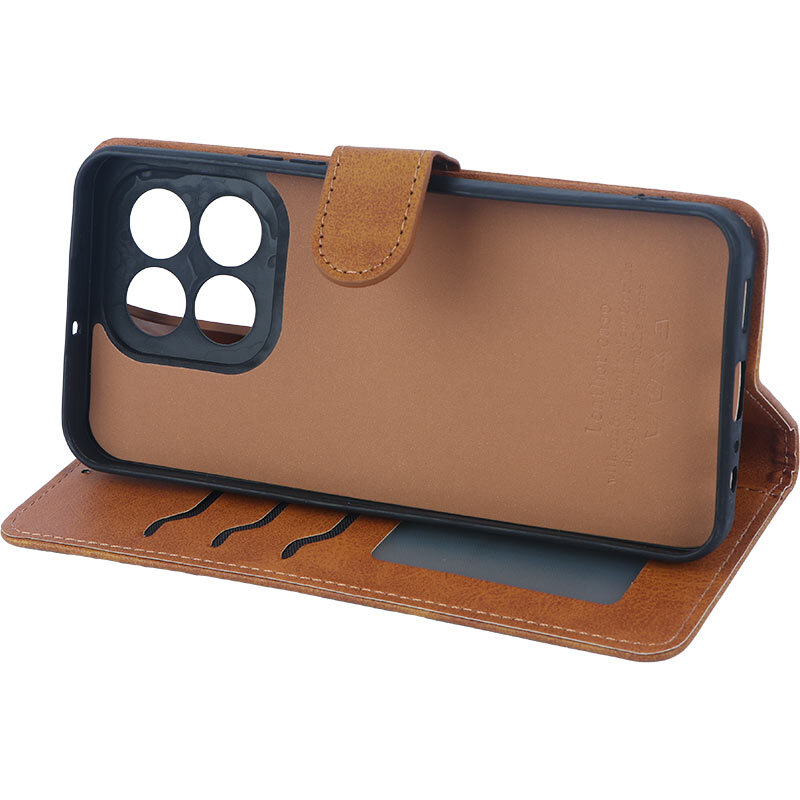 کیف چرمی مگنتی هواوی Honor X6c محافظ لنزدار