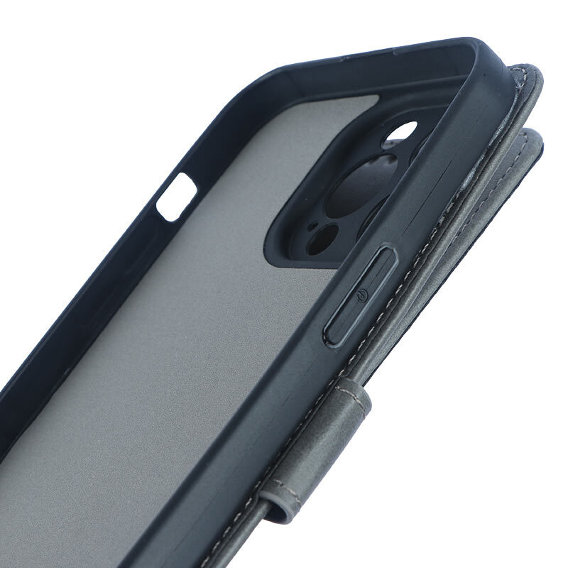 کیف چرمی مگنتی آیفون iPhone 15 Pro Max محافظ لنزدار