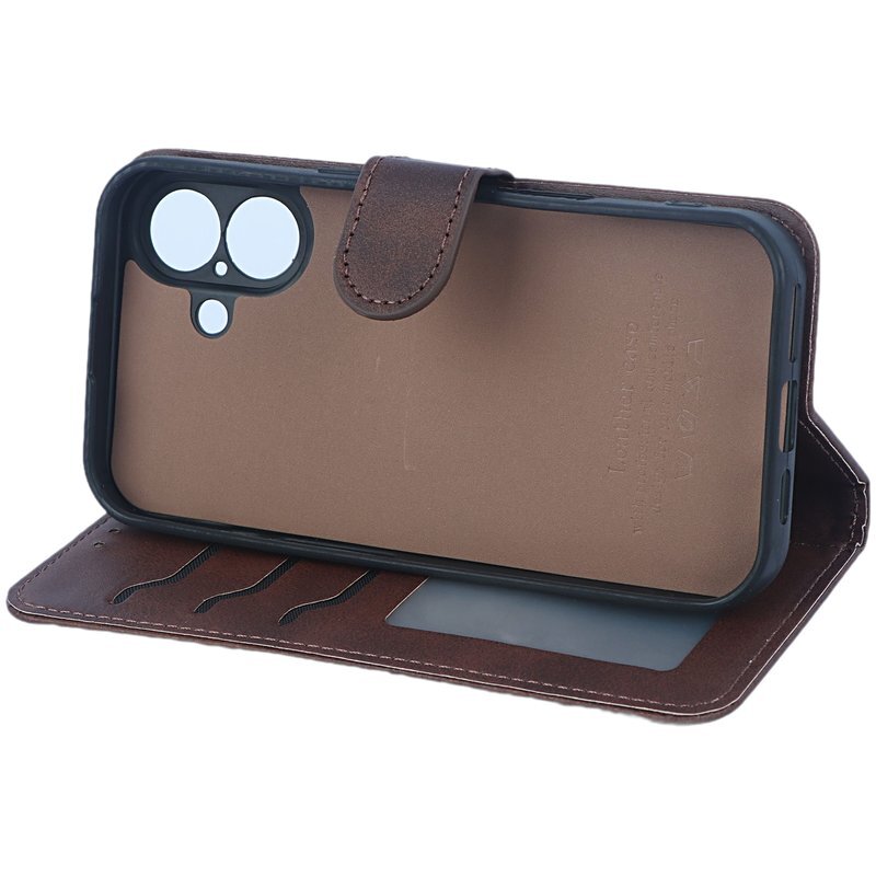 کیف چرمی مگنتی آیفون iPhone 16 محافظ لنزدار