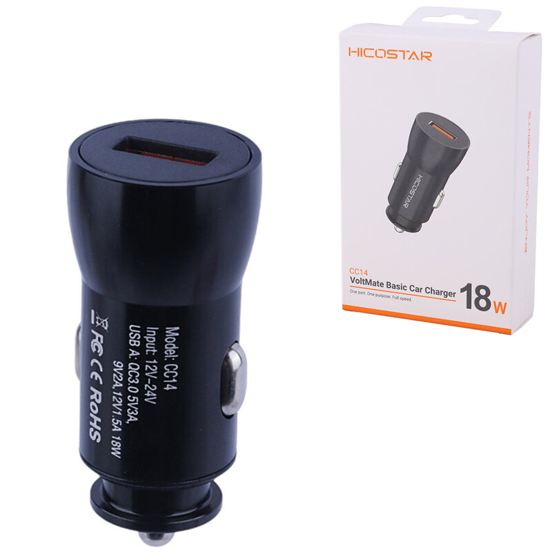 شارژر فندکی 18 وات هایکو استار CC14