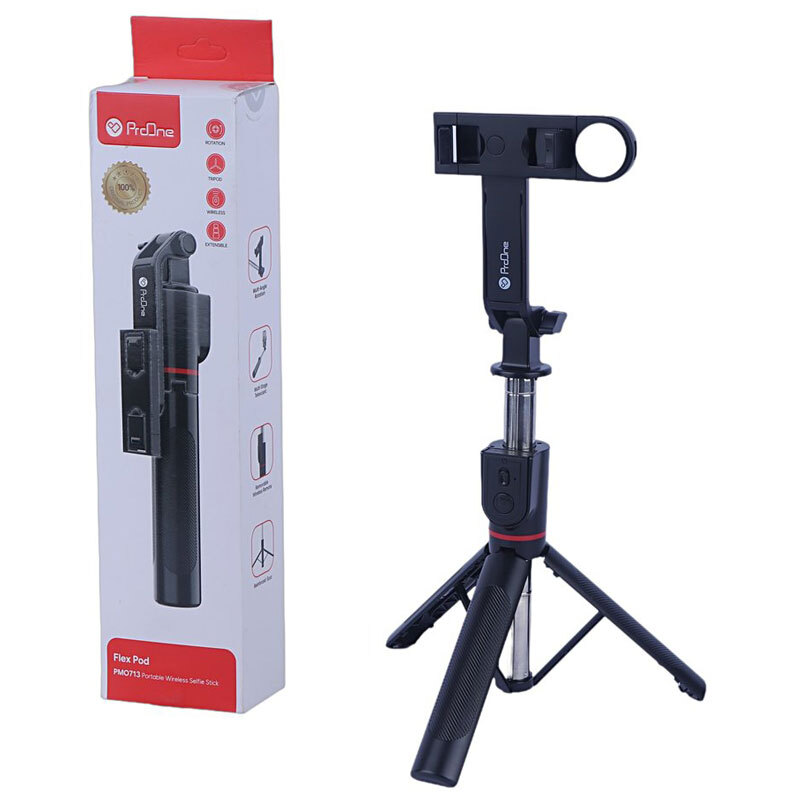 سه پایه و مونوپاد بلوتوثی ProOne PMO713