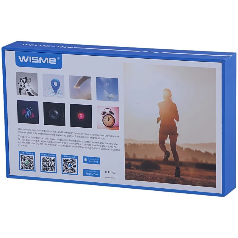 پکیج ساعت هوشمند و هندزفری بلوتوثی ویسمی WISME-M1
