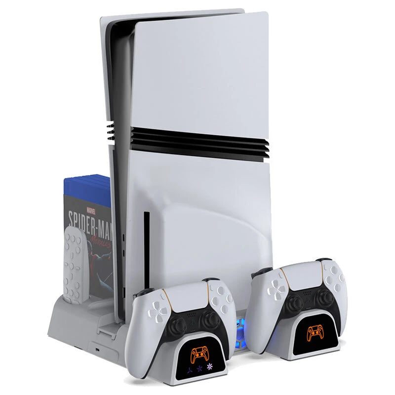 خنک کننده و شارژر دسته PS5/PS5 Slim/PS5 Pro دابی P-5 TP5-3532D