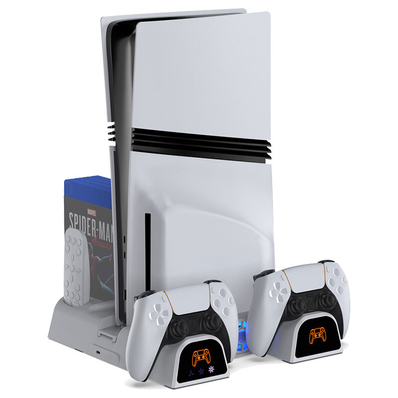 خنک کننده و شارژر دسته PS5/PS5 Slim/PS5 Pro دابی P-5 TP5-3532D