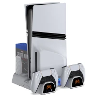 خنک کننده و شارژر دسته PS5/PS5 Slim/PS5 Pro دابی P-5 TP5-3532D