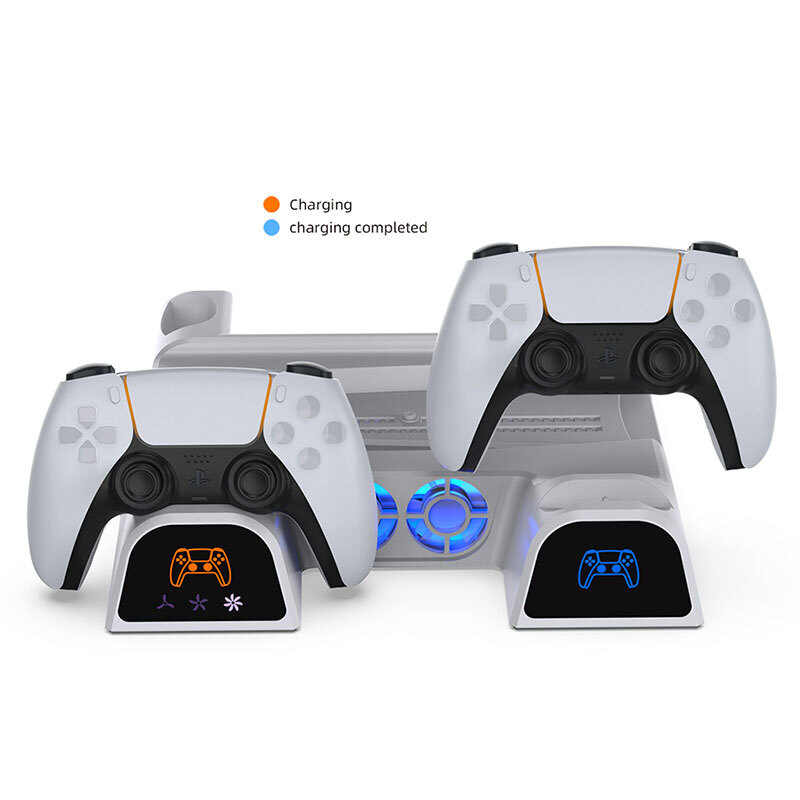 خنک کننده و شارژر دسته PS5/PS5 Slim/PS5 Pro دابی P-5 TP5-3532D