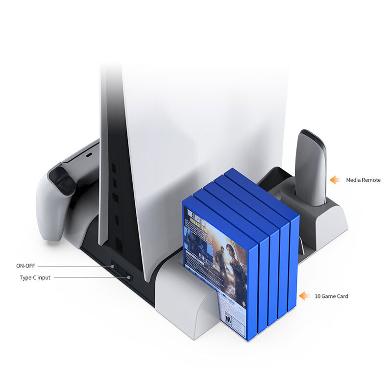 خنک کننده و شارژر دسته PS5/PS5 Slim/PS5 Pro دابی TP5-3536D