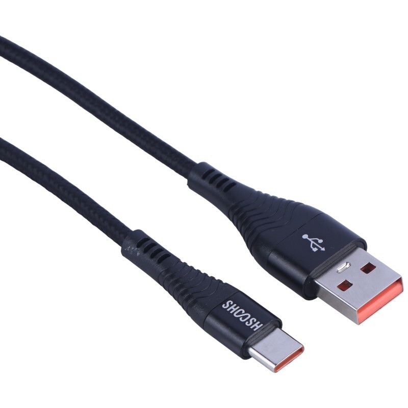 کابل تایپ سی فست شارژ 5 آمپر شوش SH115C طول 1.1 متر