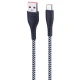 کابل تایپ سی فست شارژ 5 آمپر ام ان اس M015C طول 1.1 متر