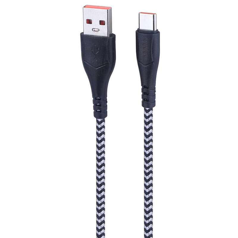 کابل تایپ سی فست شارژ 5 آمپر ام ان اس M015C طول 1.1 متر