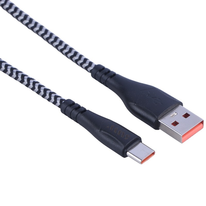 کابل تایپ سی فست شارژ 5 آمپر ام ان اس M015C طول 1.1 متر