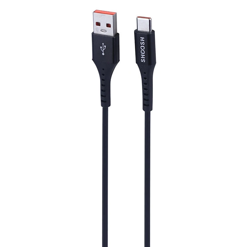 کابل تایپ سی فست شارژ 5 آمپر شوش SH65C طول 1.1 متر