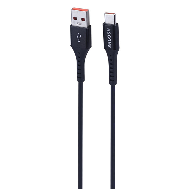 کابل تایپ سی فست شارژ 5 آمپر شوش SH65C طول 1.1 متر