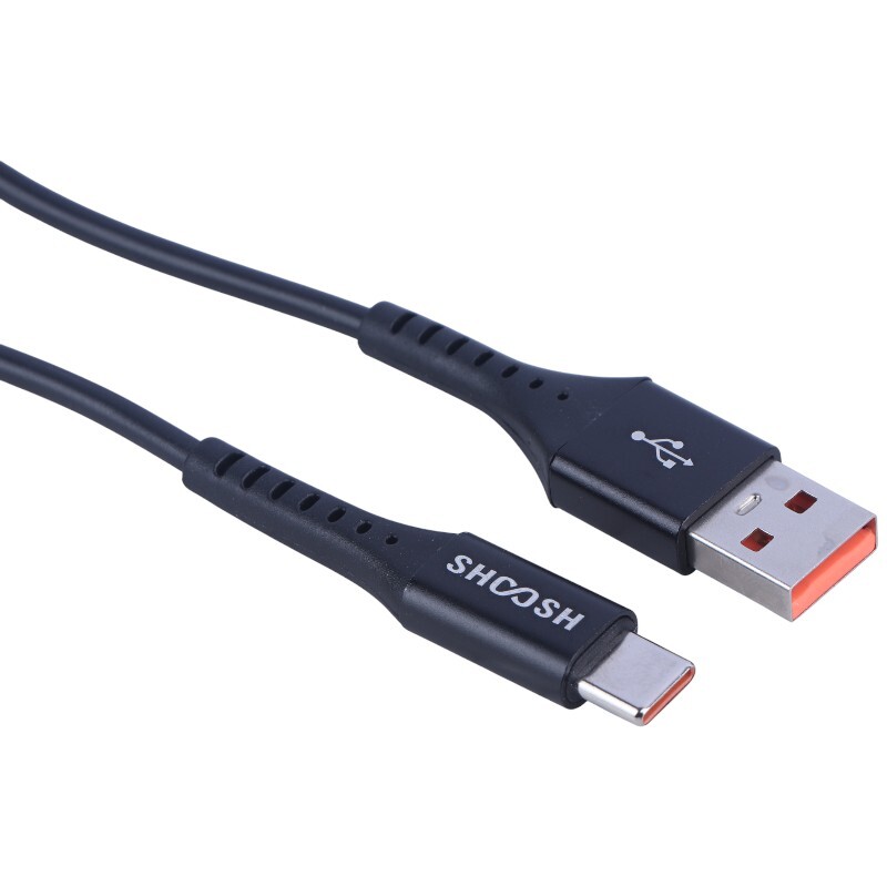 کابل تایپ سی فست شارژ 5 آمپر شوش SH65C طول 1.1 متر