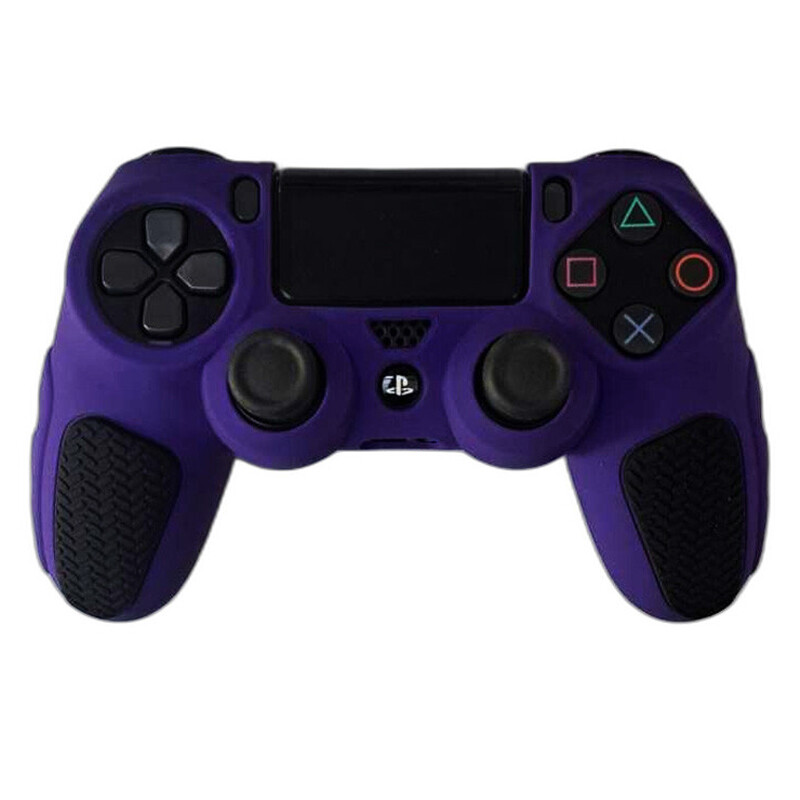 روکش دسته بازی PS4 استوپ دار زمینه بنفش مشکی